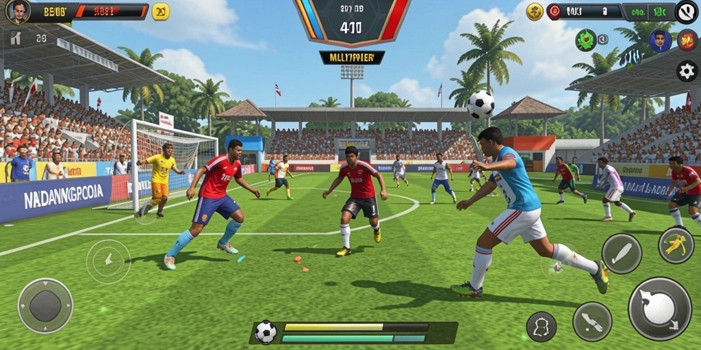 Beragam level yang menantang dan menarik.