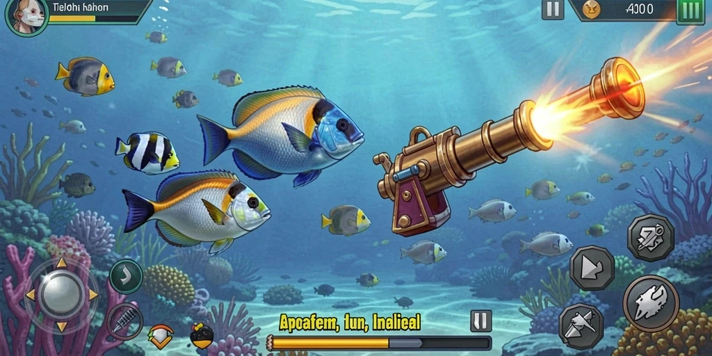 Screenshot menggambarkan mode multiplayer yang seru.