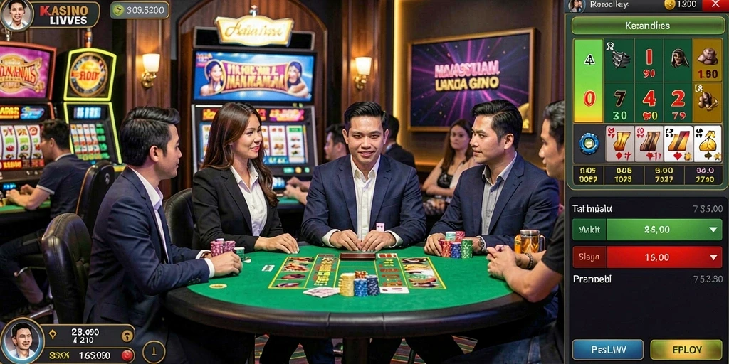 Tangkapan layar menampilkan dunia fantastis yang luar biasa.