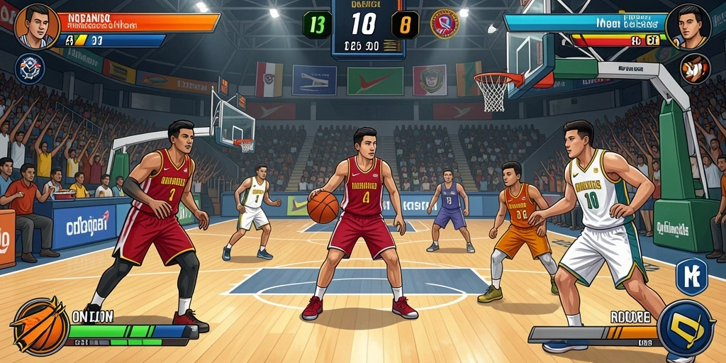 Mode multiplayer yang memungkinkan persaingan real-time.