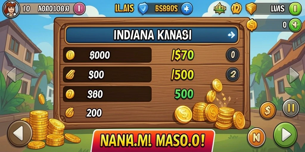 Tangkapan layar menampilkan menu upgrade karakter yang menarik.