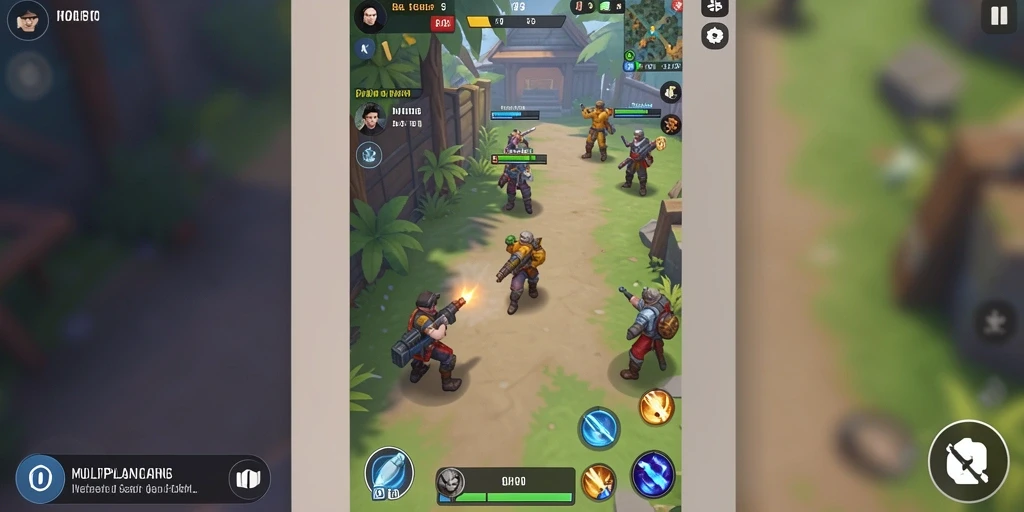 Screenshot memperlihatkan karakter unik dalam permainan.