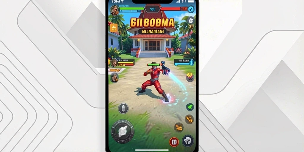Pengguna sedang berinteraksi dalam mode multiplayer.