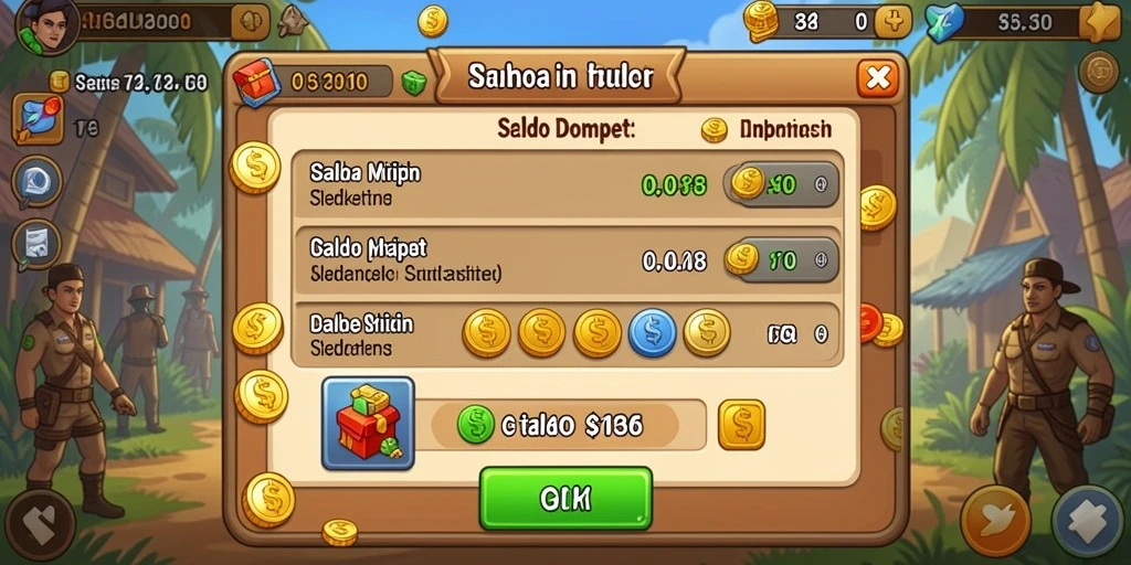 Misi dan tantangan menarik untuk diselesaikan.