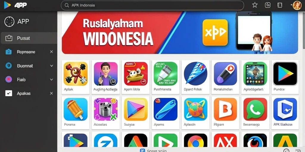 Ilustrasi karakter utama yang bisa dikustomisasi.